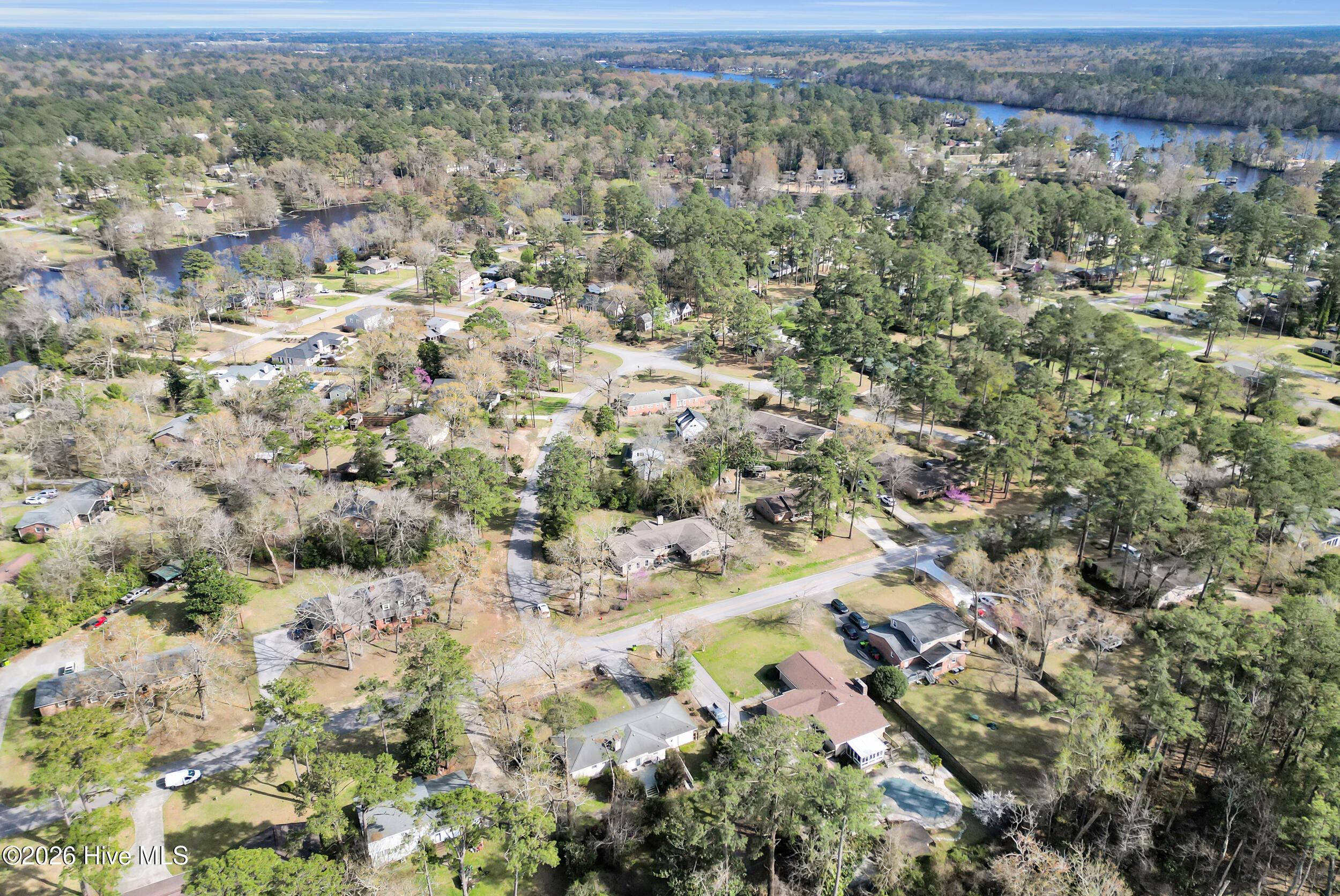 609 Edgehill Road Trent Woods, NC 28562 - Photo 41 of 49 Aerial View
