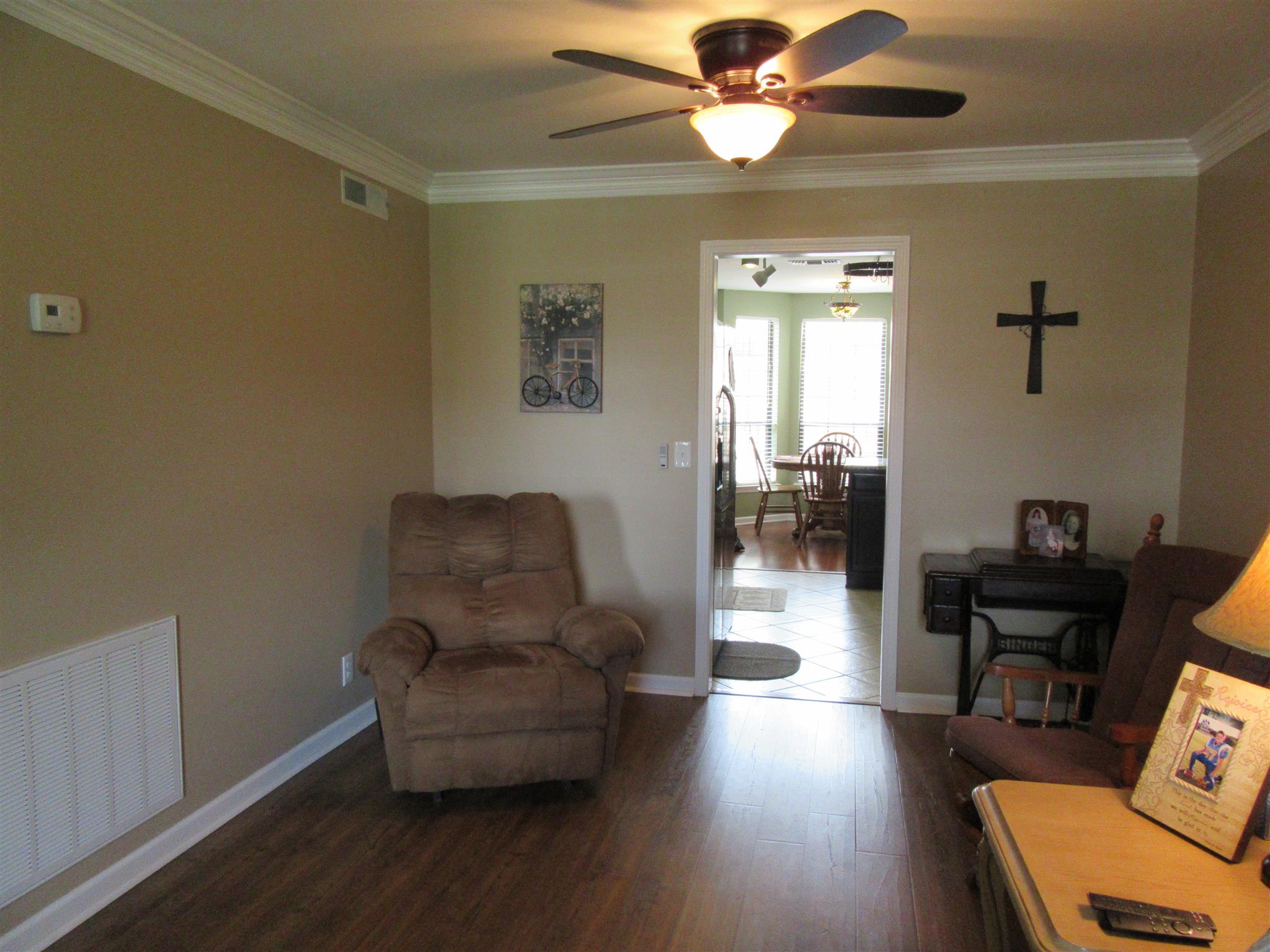 1252 General George Patton Road Nashville, TN 37221 - Photo 11 of 30 a living room with furniture and a wooden floor
