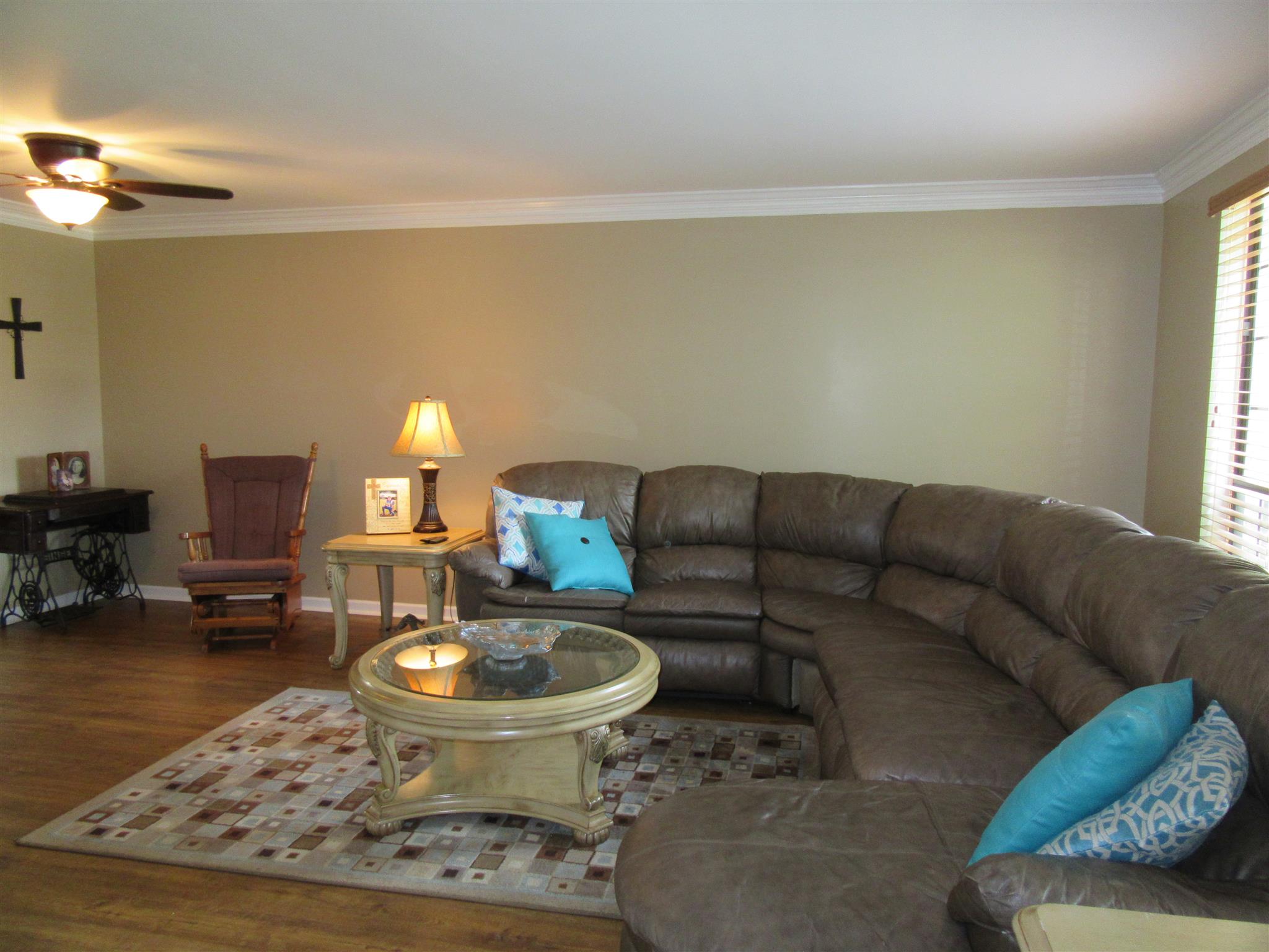 1252 General George Patton Road Nashville, TN 37221 - Photo 13 of 30 a living room with furniture a lamp and a table