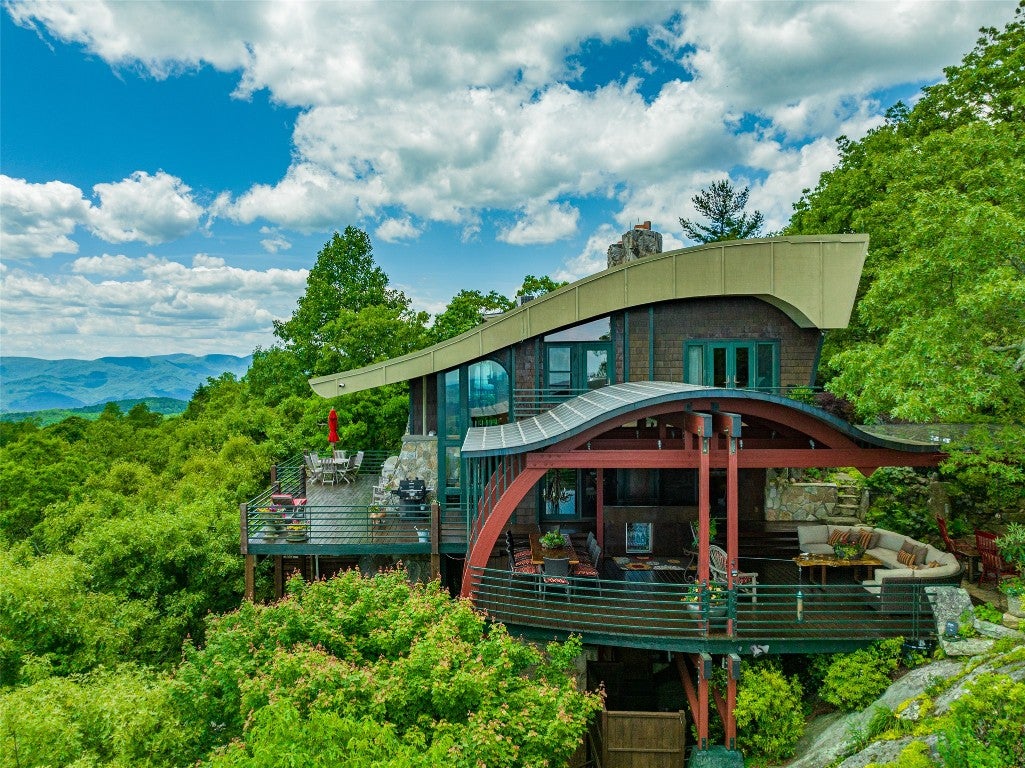 1210 King Gap Road Highlands, NC 28741 - Photo 3 of 98 Side deck