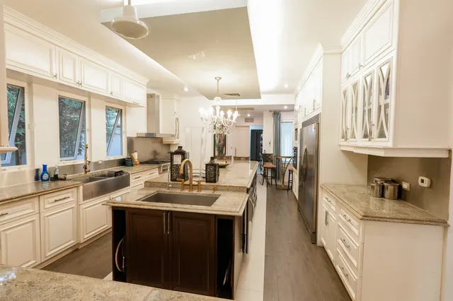 a view of a house with a patio