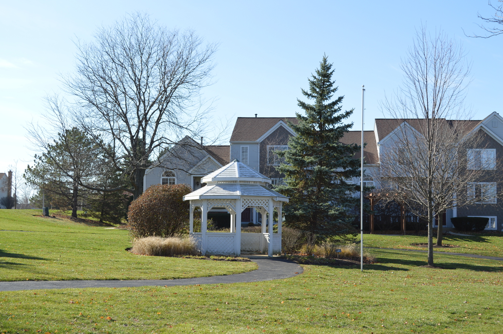 2214 Dawson Lane Algonquin, IL 60102 - Photo 14 of 14 a front view of house with yard and green space