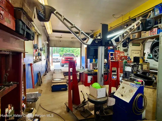 a view of room with gym equipment