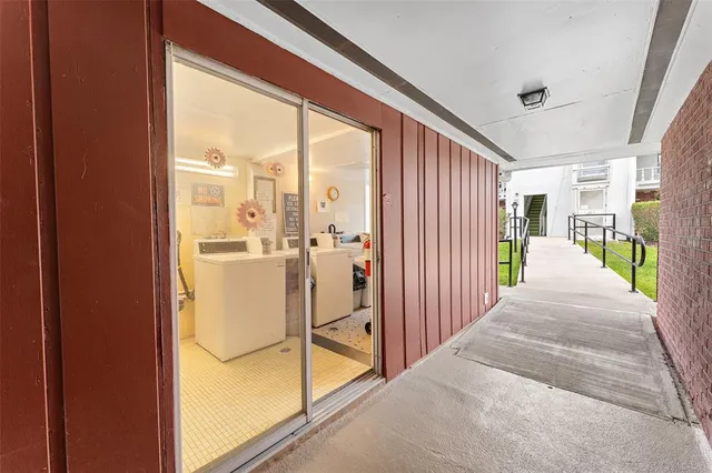 a view of balcony with ocean view