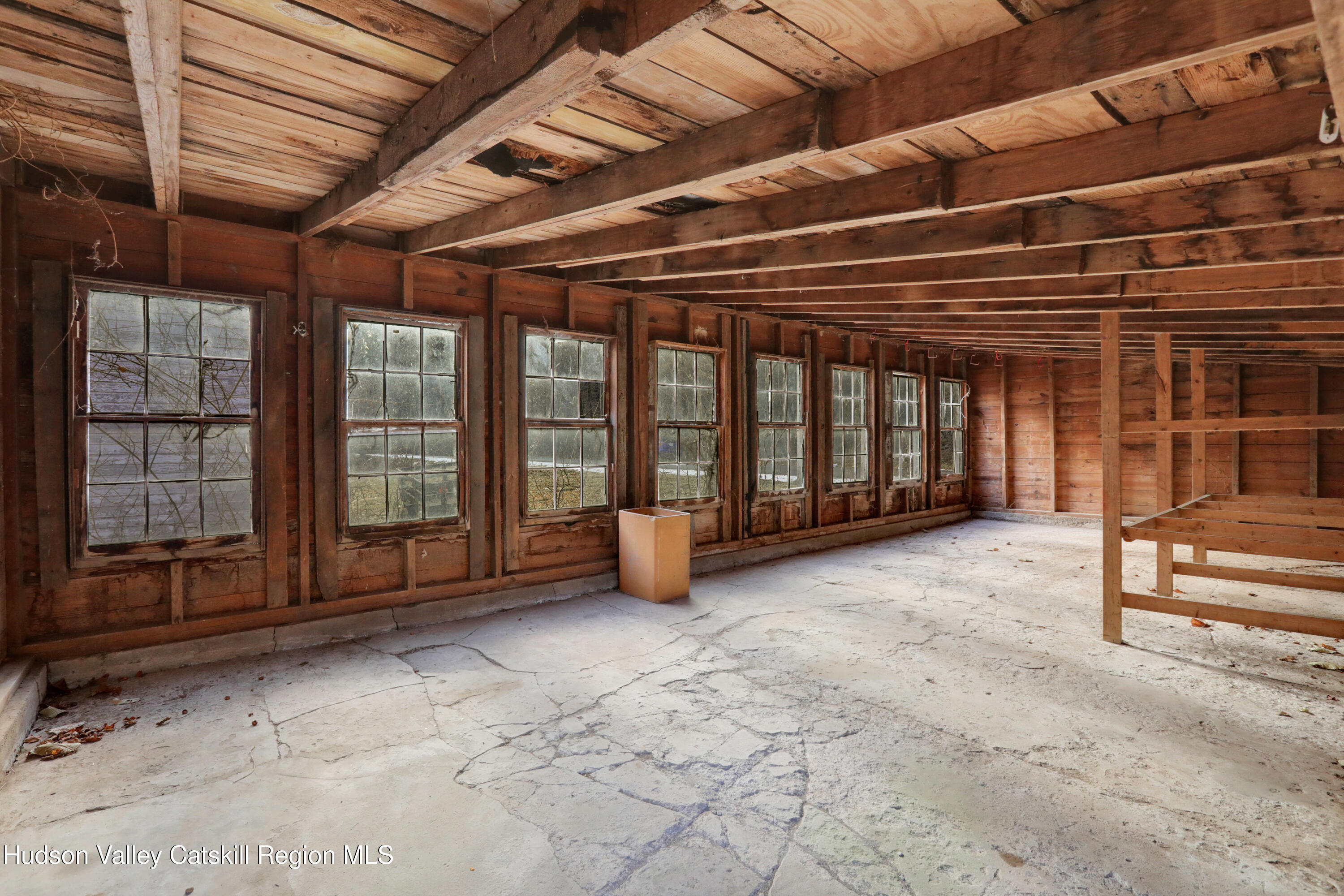 62 Andrew Lane Shandaken, NY 12457 - Photo 25 of 30 a view of an empty room with a fireplace