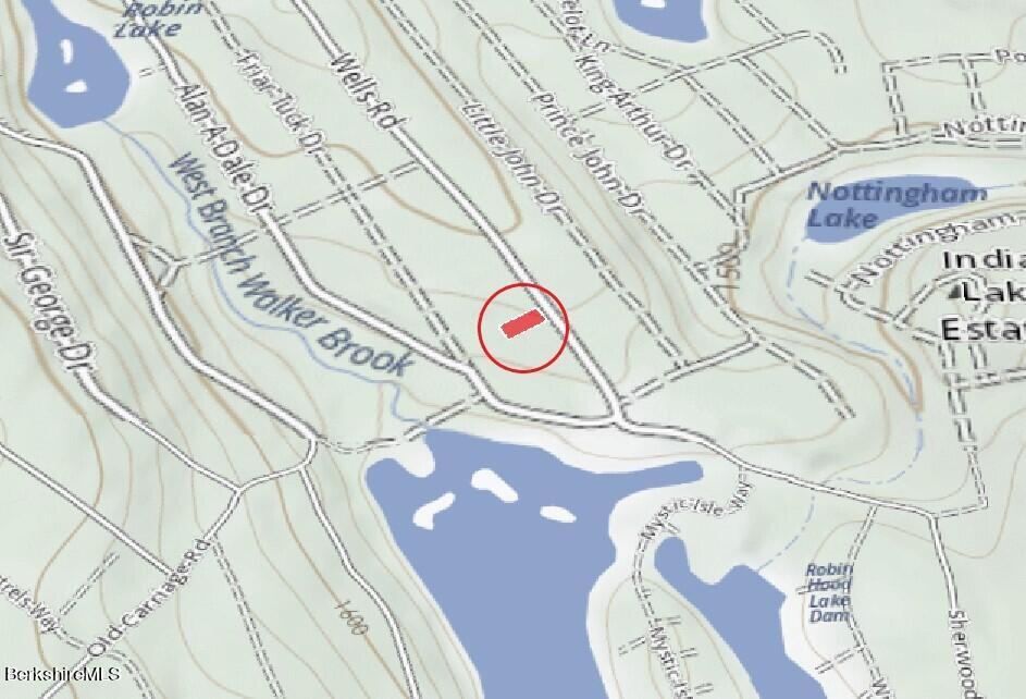 376 Wells Road Becket, MA 01223 - Photo 23 of 28 Topo map