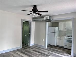 8335 Bonner Drive, Unit 3 Houston, TX 77017 - Photo 2 of 11 a kitchen view with stainless steel appliances a refrigerator and cabinets