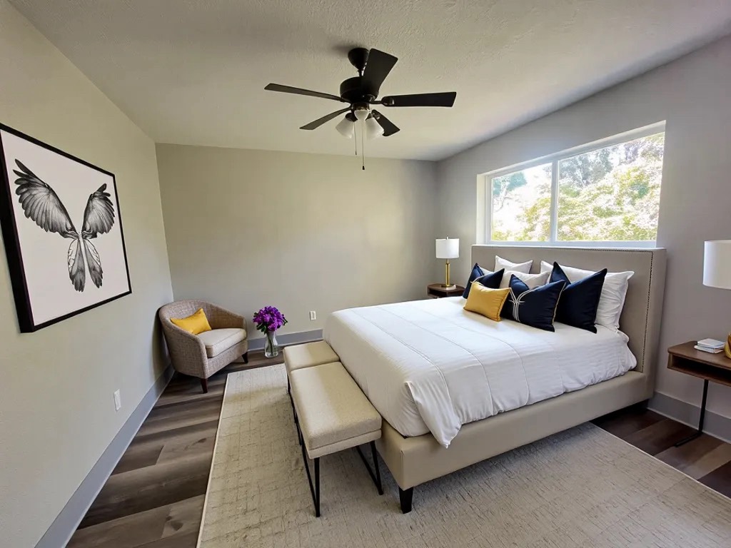 8335 Bonner Drive, Unit 3 Houston, TX 77017 - Photo 7 of 11 a bed room with a bed and a window