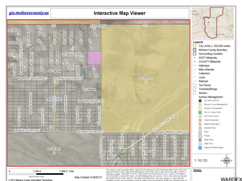 0 Ocotillo Road Dolan Springs, AZ 86441 - Photo 1 of 5 Primary Photo