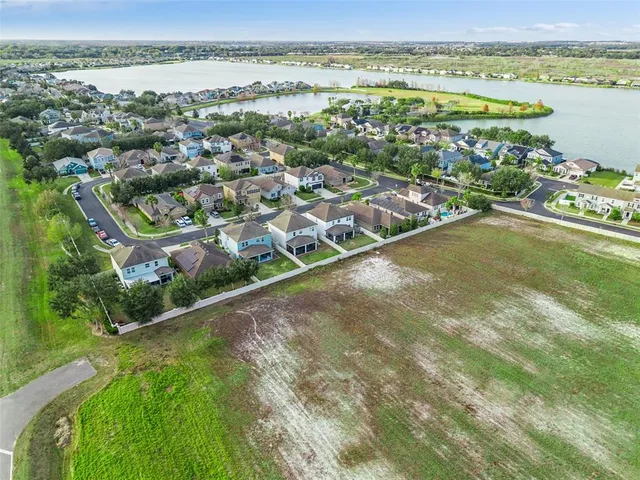 a view of a city with an ocean