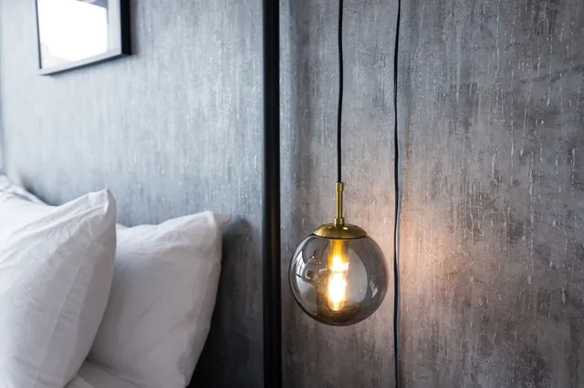 a living room with a couch