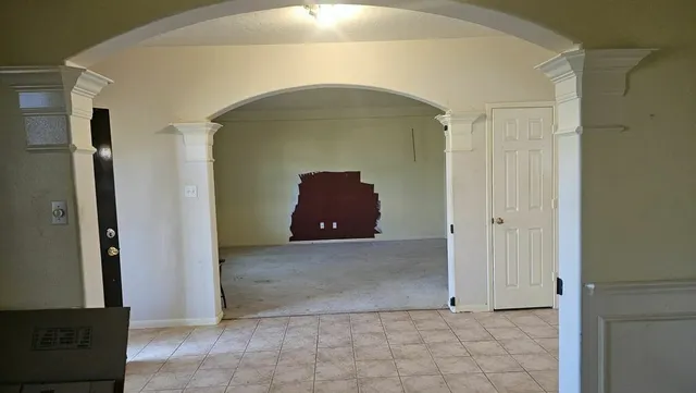 a view of a bathroom