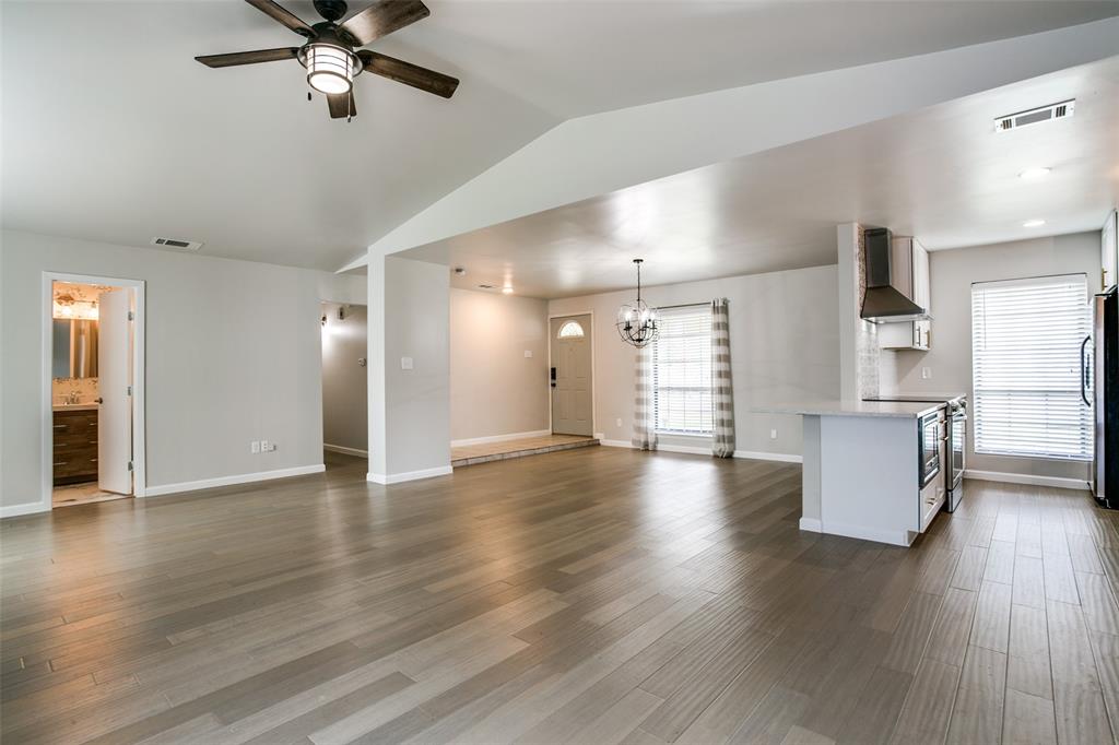 2012 Custer Parkway Richardson, TX 75080 - Photo 2 of 12 a view of an empty room and wooden floor