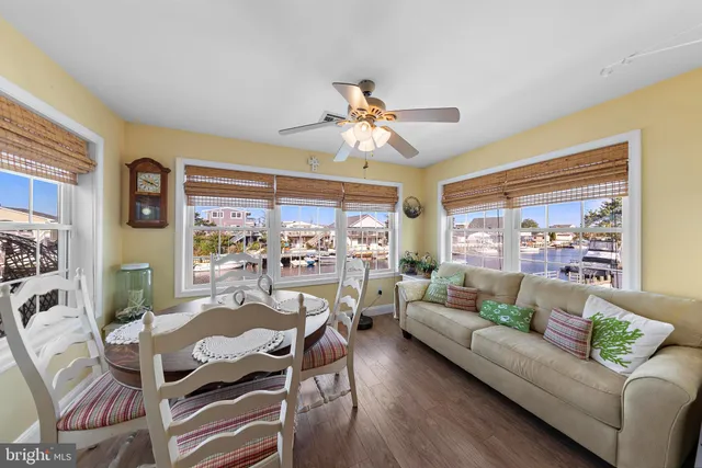 a outdoor space with furniture