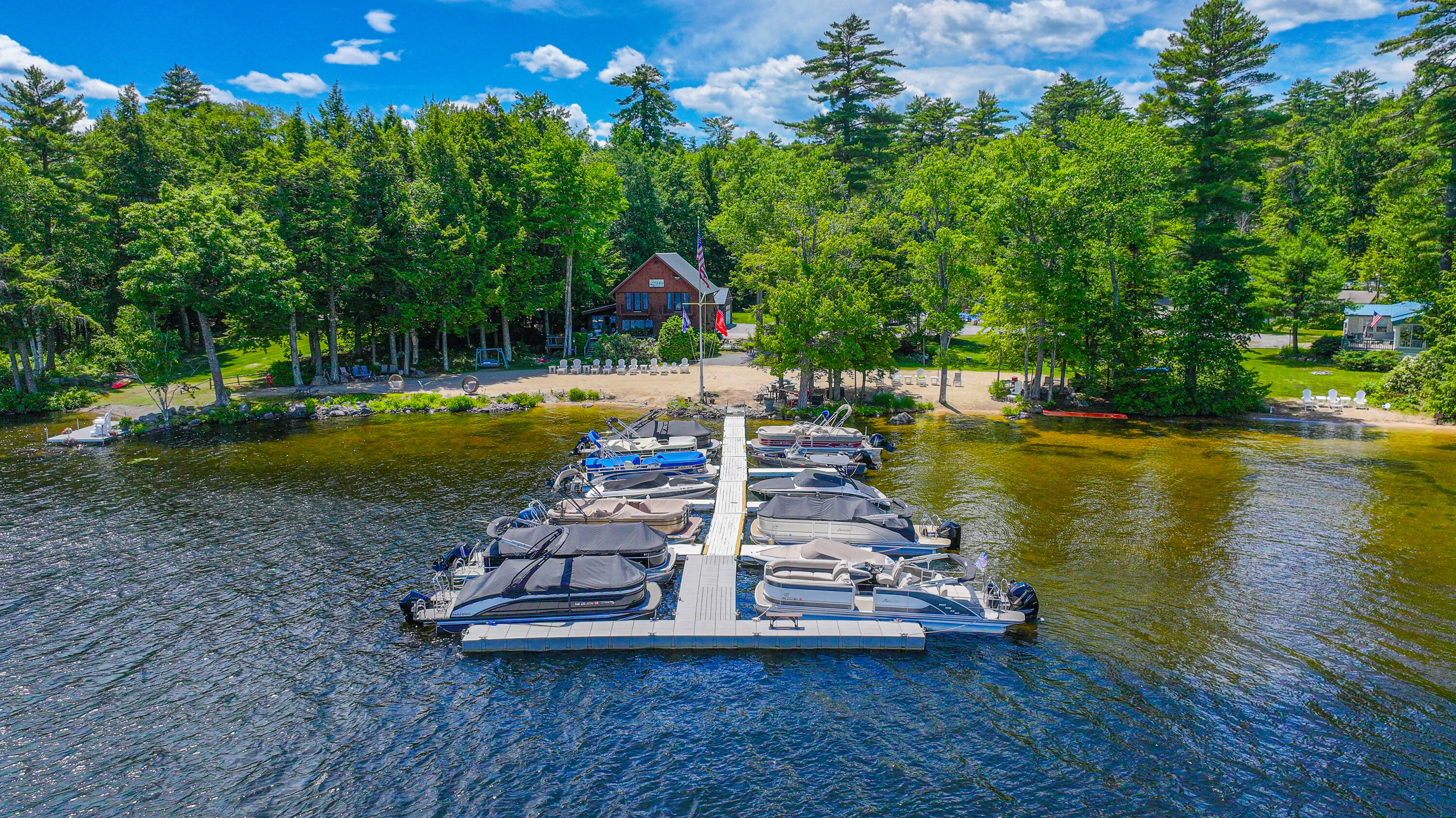 6 Donna Avenue Naples, ME 04055 - Photo 2 of 51 rickers resort drone shots-42