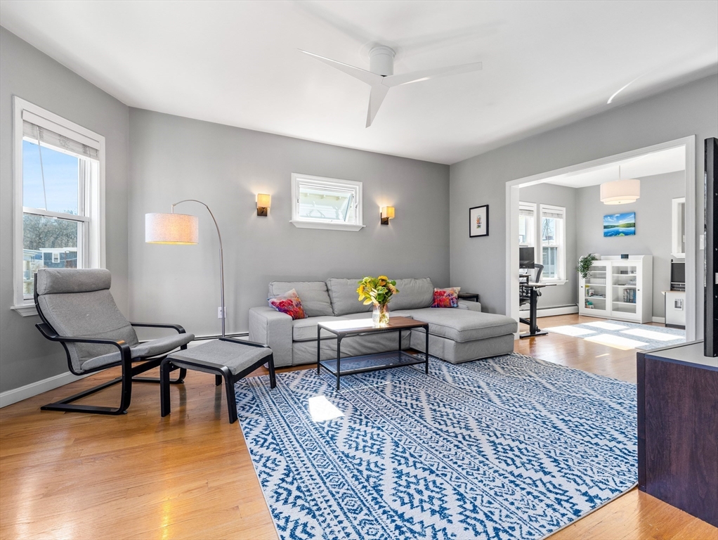 91-93 Rossmore Road, Unit 3 Boston, MA 02130 - Photo 4 of 25 a living room with furniture and a table