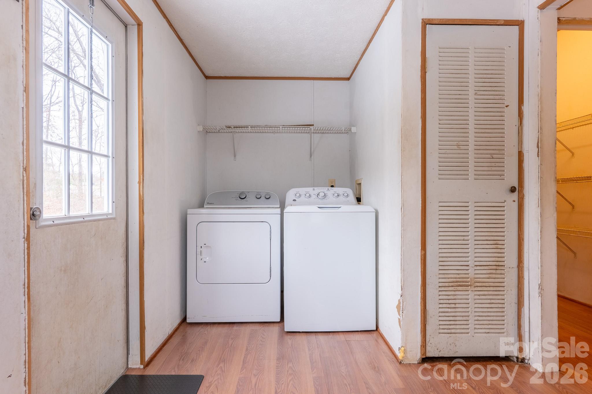 8636 County Line Road Hickory, NC 28602 - Photo 16 of 18 a utility room with dryer and washer