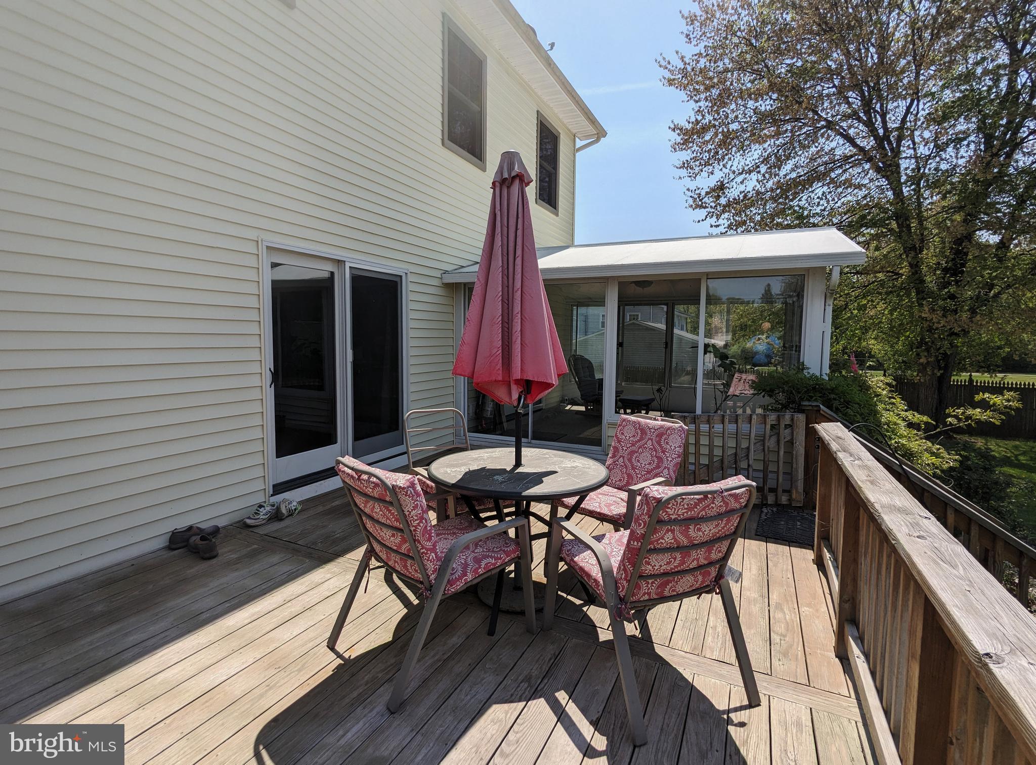 215 Hoffecker Road Phoenixville, PA 19460 - Photo 45 of 49 a view of a patio with a table and chairs