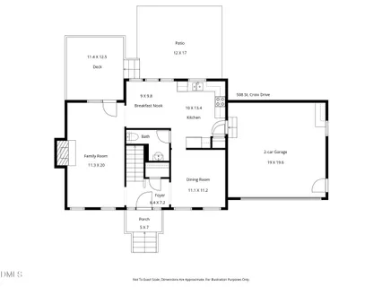 $489,900 | 508 St Croix Drive, Holly Springs, NC 27540