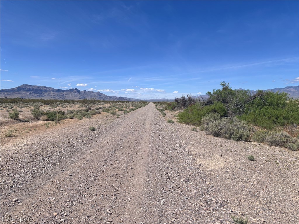 661 Emery Street Pahrump, NV 89048 - Photo 4 of 8 Emery road to the north from lot frontage