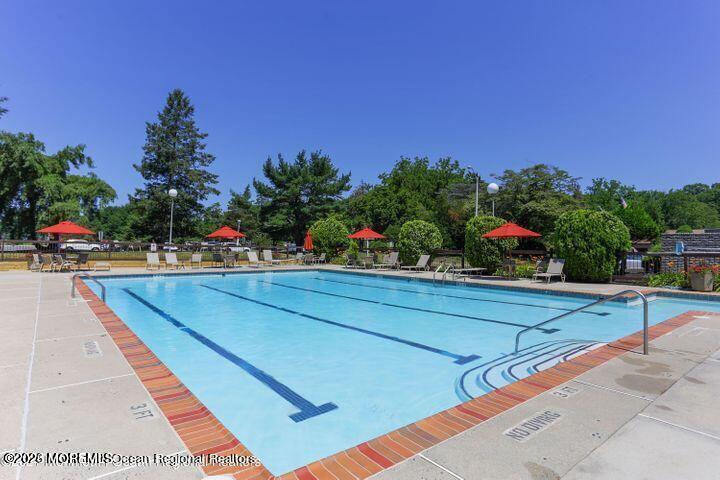 11 Medford Court Red Bank, NJ 07701 - Photo 46 of 51 slv pool with orange umbrellas