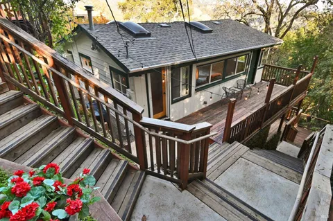 a front view of house