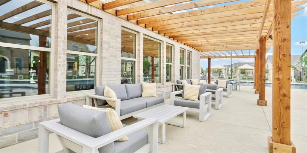 8513 Shorehan Road The Colony, TX 75056 - Photo 25 of 25 View of patio / terrace featuring outdoor lounge area