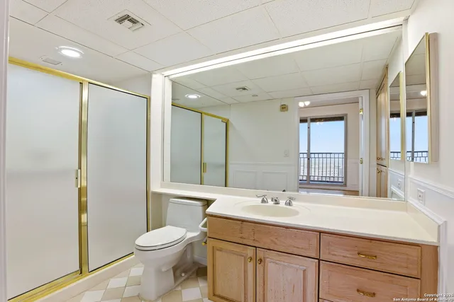 a black and white checkered floor