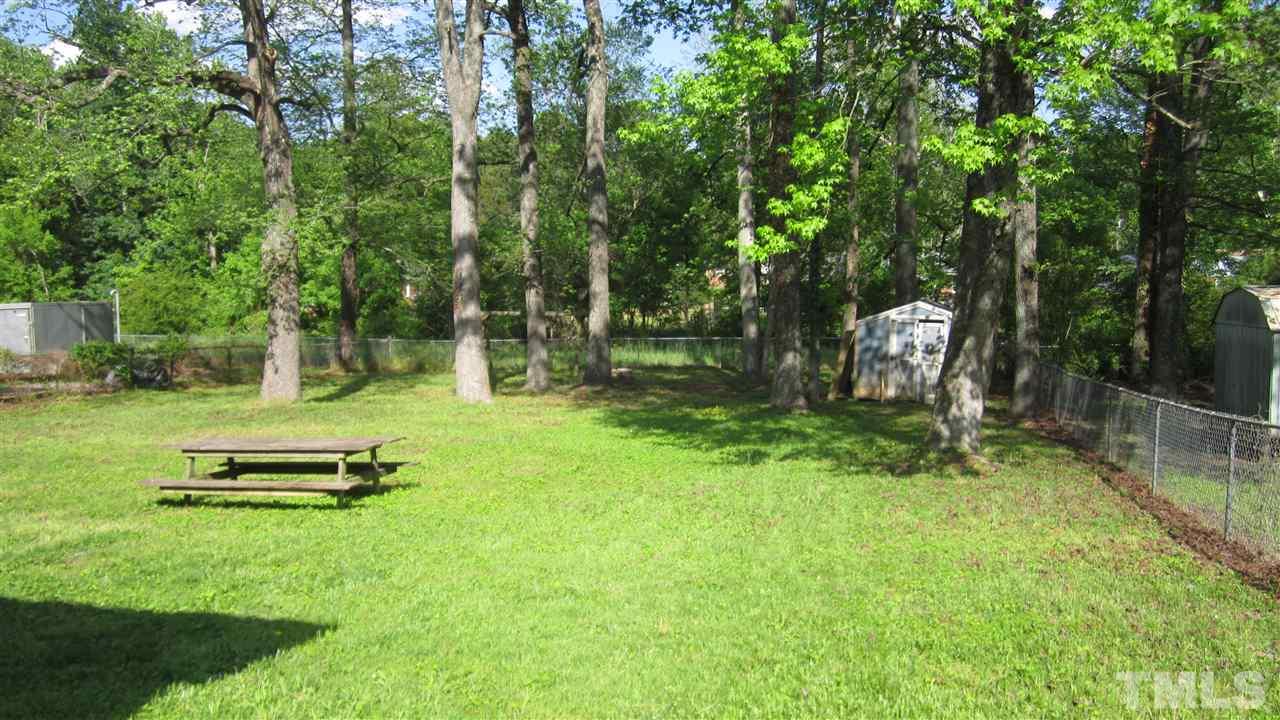 3620 Brentwood Road Raleigh, NC 27604 - Photo 4 of 7 Large, partially fenced back yard