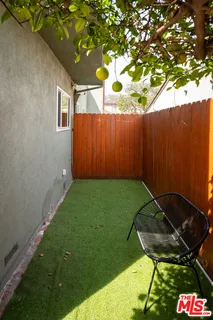 a backyard of a house