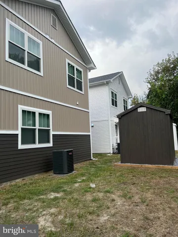 a backyard of a house