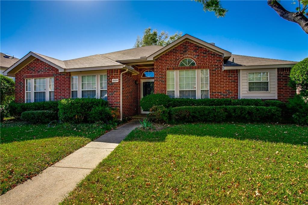 1509 Rancho Drive Mesquite, TX 75149 - Photo 1 of 1 a front view of a house with garden