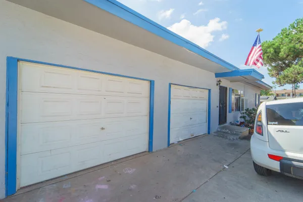 a view of car garage