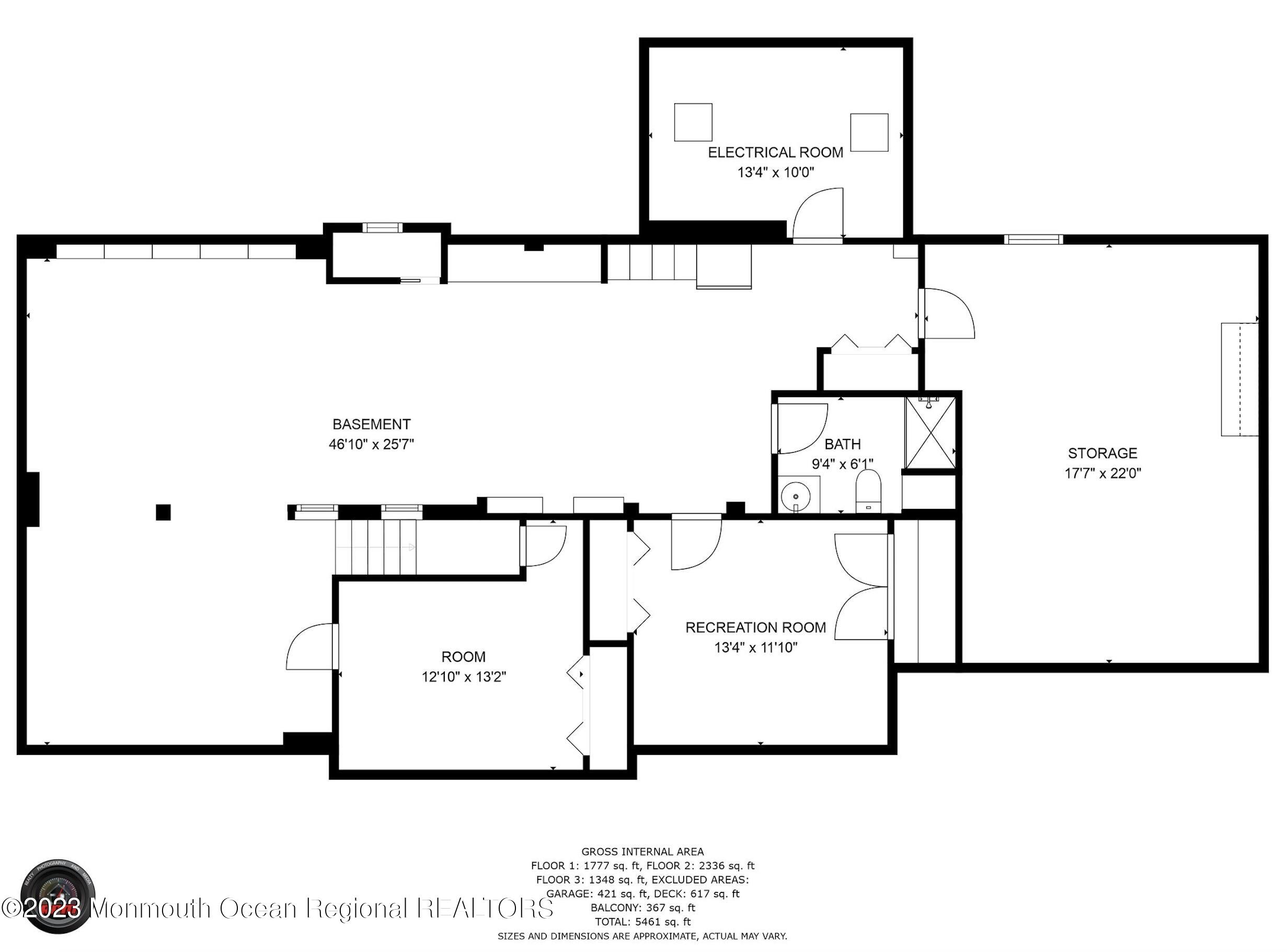 34 Huntley Road Holmdel, NJ 07733 - Photo 63 of 63 Lower Level Floor Plan