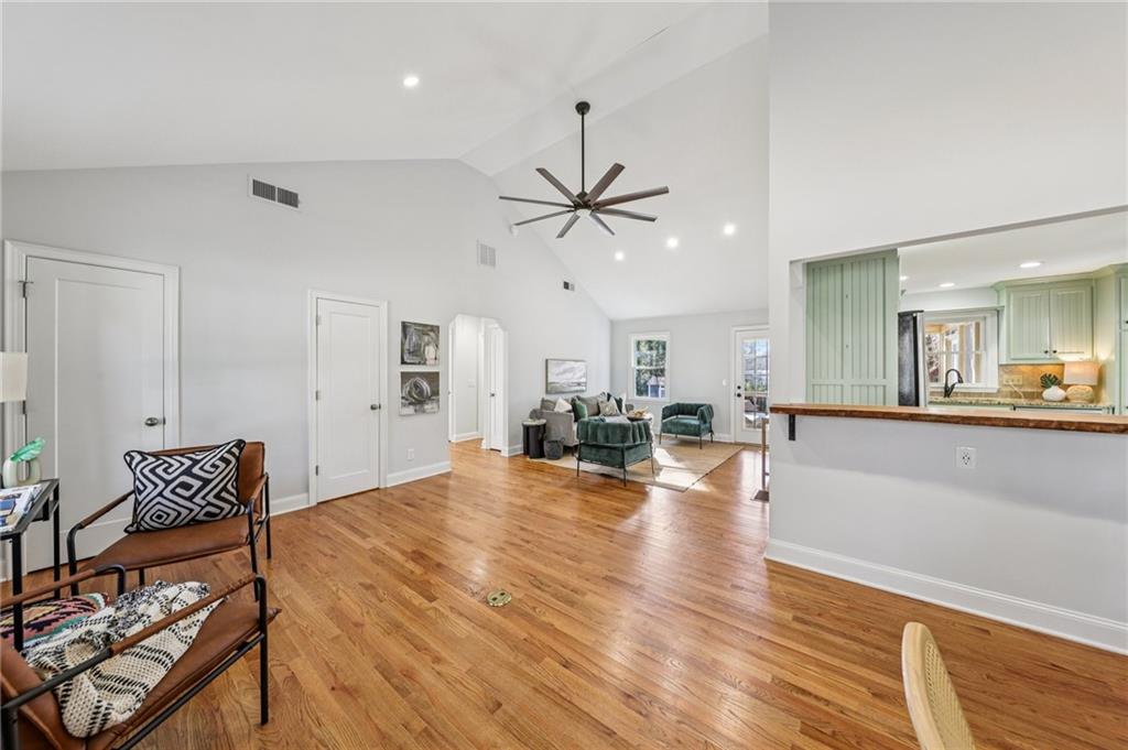 1173 Willivee Drive Decatur, GA 30033 - Photo 7 of 35 a view of a livingroom with furniture and wooden floor
