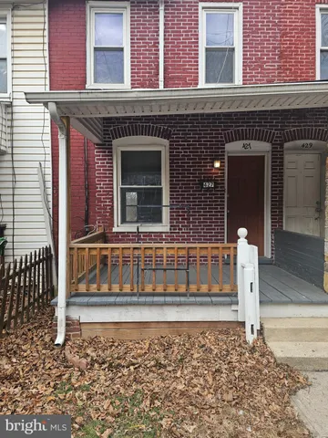 a front view of a house with a window