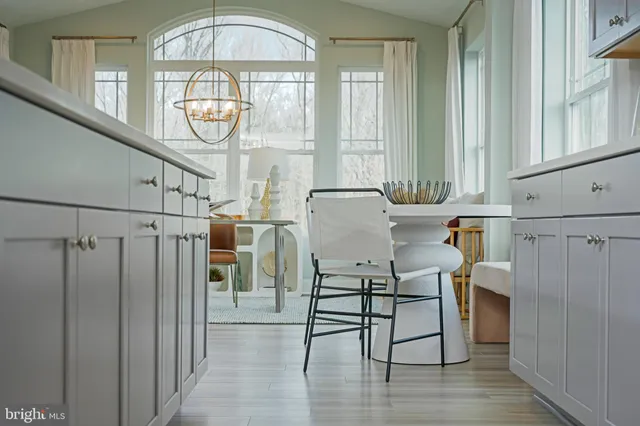 a view of a livingroom with furniture and window