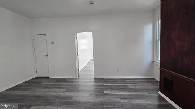 a view of room with walk in closet