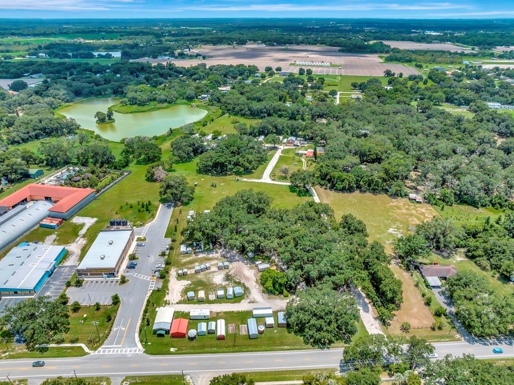 13285 Highway 92 Dover, FL 33527 - Photo 23 of 76 an aerial view of residential houses with outdoor space and river