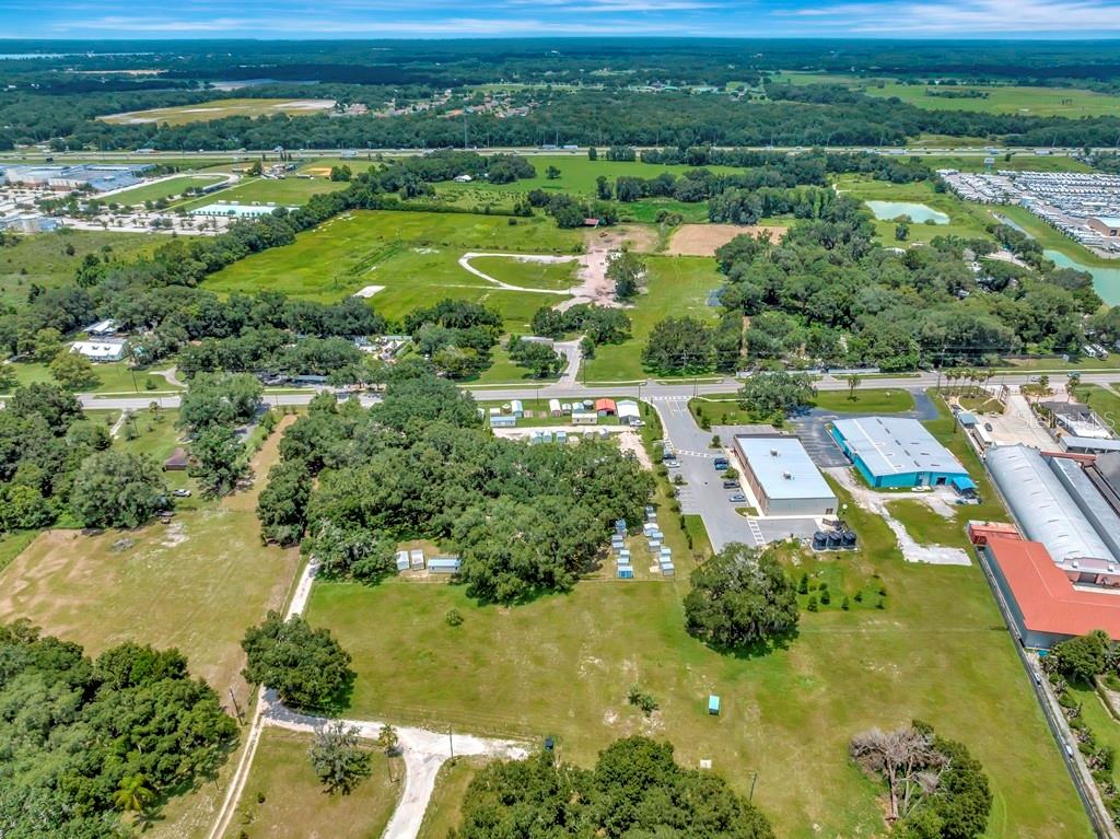13285 Highway 92 Dover, FL 33527 - Photo 26 of 76 an aerial view of a houses with yard