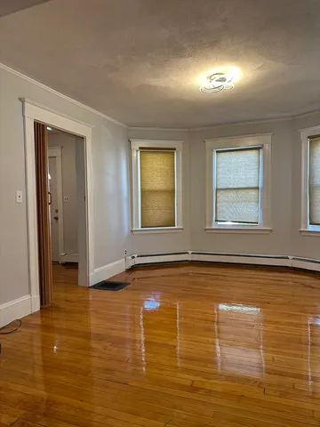 a view of an empty room with window
