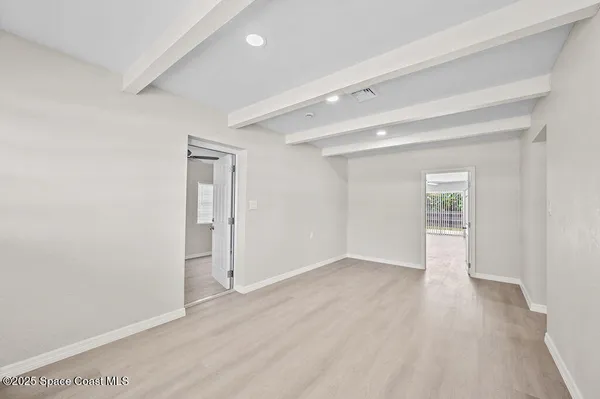 wooden floor in an empty room