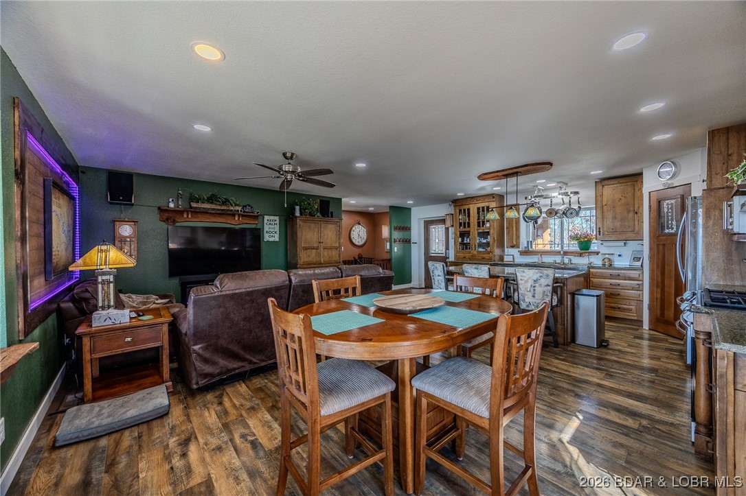 81 Restless Point Camdenton, MO 65020 - Photo 23 of 75 Open kitchen/living/dining area-Recessed lighting,