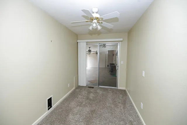 a view of a rack on the wall