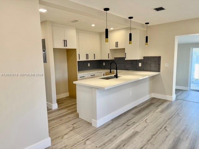 1800 Southwest 75th Avenue Road Miami, FL 33155 - Photo 10 of 17 a view of kitchen with wooden floor