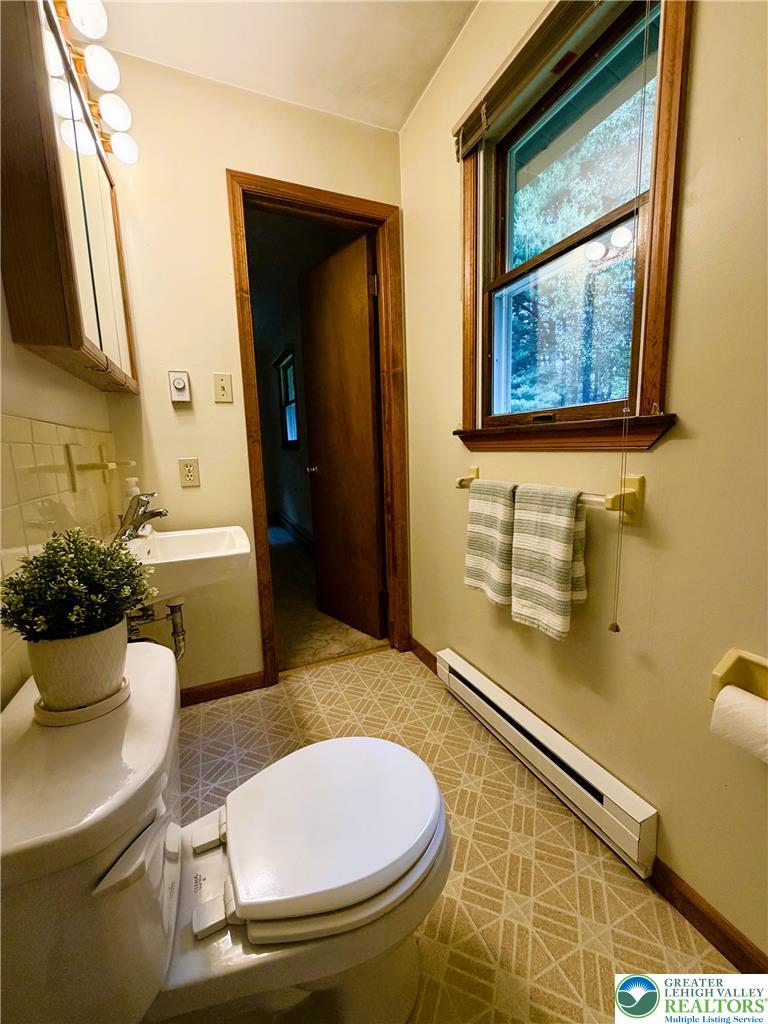 525 Pinewood Road Lehighton, PA 18235 - Photo 18 of 51 Expandible primary half bath with room for adding a shower