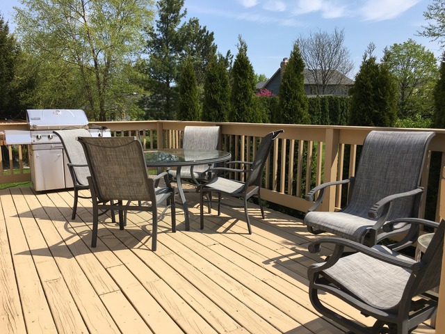 3496 Meadow Crest Circle Gurnee, IL 60031 - Photo 25 of 25 a view of a patio with wooden floor