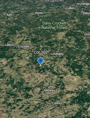 102 Robertson Road Lovelady, TX 75851 - Photo 3 of 4 a view of a tree with a yard