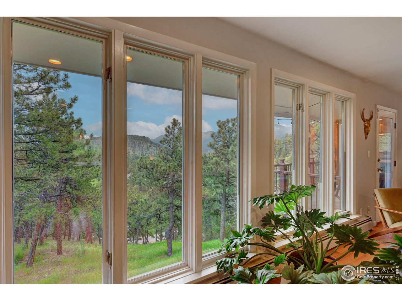 924 West Kelly Road West Boulder, CO 80302 - Photo 4 of 37 a view of a glass door and a yard