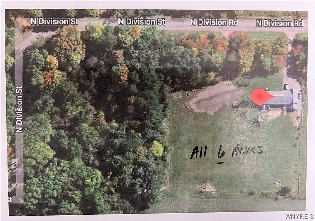 13986 North Division Road Collins, NY 14034 - Photo 7 of 50 Entire 6 Acre Lot with 2 Driveways.